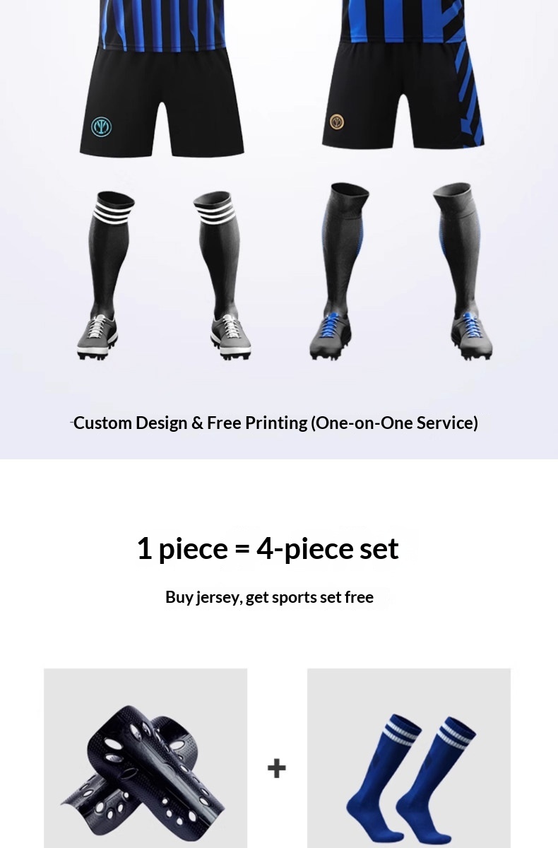 Inter Milan 25-26 Training Kit - Lautaro #10 Jersey Set for Men & Kids detail 3