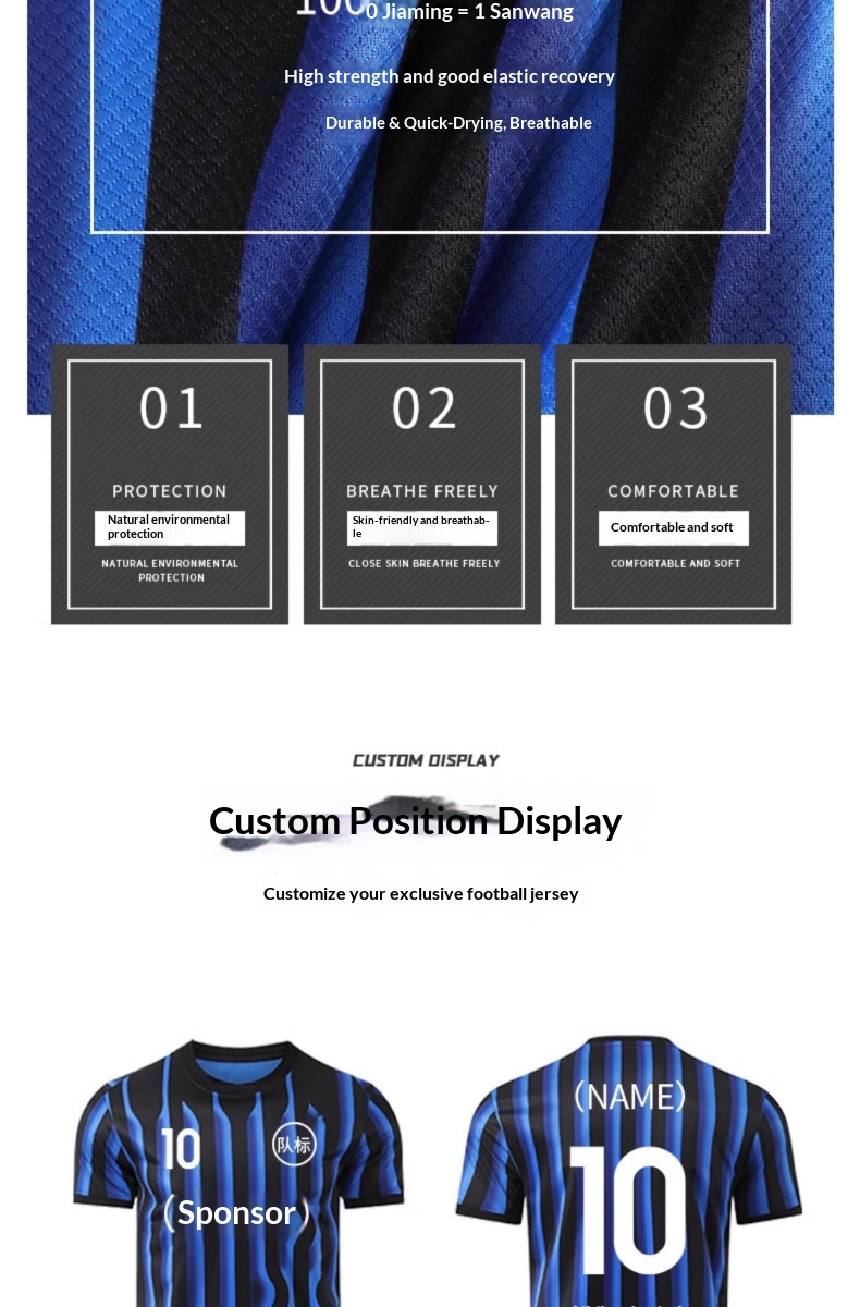 Inter Milan 25-26 Training Kit - Lautaro #10 Jersey Set for Men & Kids detail 5