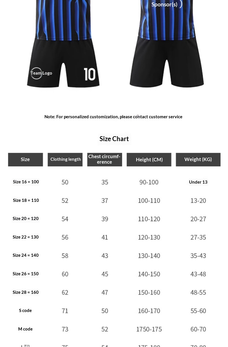 Inter Milan 25-26 Training Kit - Lautaro #10 Jersey Set for Men & Kids detail 6