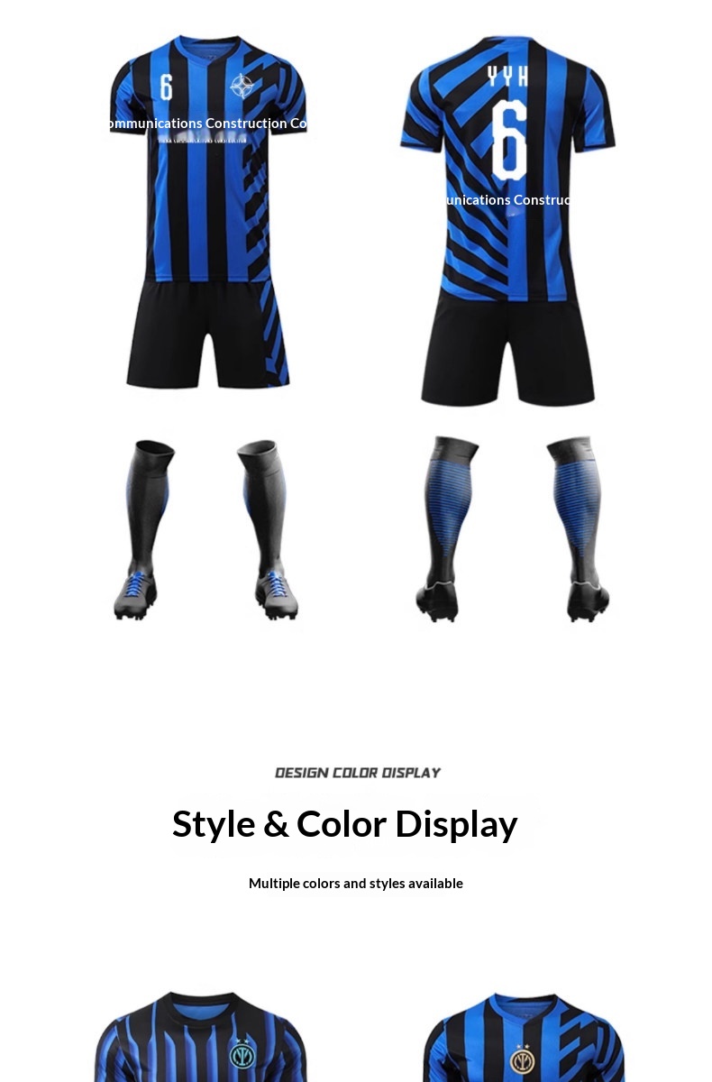 Inter Milan 25-26 Training Kit - Lautaro #10 Jersey Set for Men & Kids detail 8