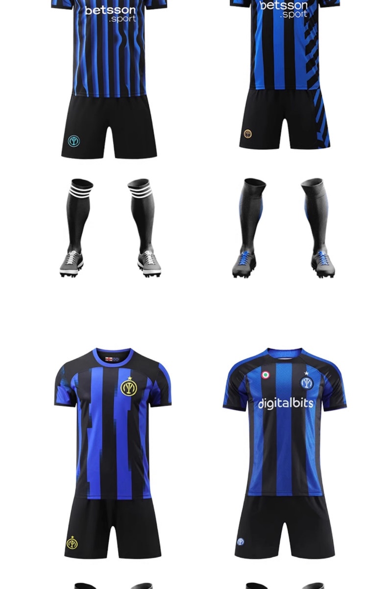 Inter Milan 25-26 Training Kit - Lautaro #10 Jersey Set for Men & Kids detail 9