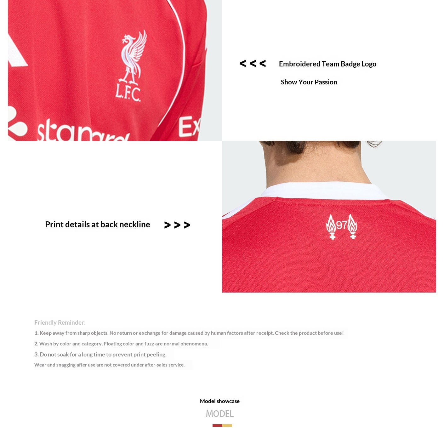 Liverpool FC 25-26 Home Jersey - Fan Version detail 6