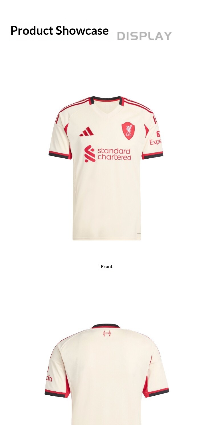 Liverpool FC 25-26 Away Jersey - Fan Version detail 2