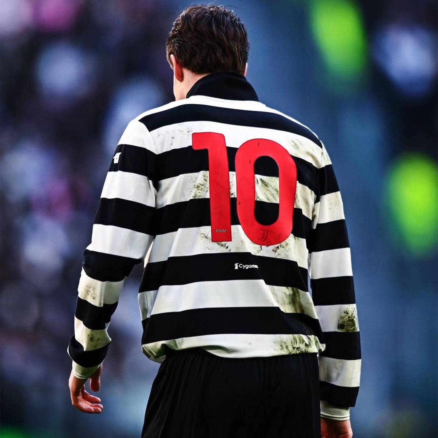 Juventus 2025/26 Fourth Away Player Version Long Sleeve Jersey #10 Yildiz detail 2