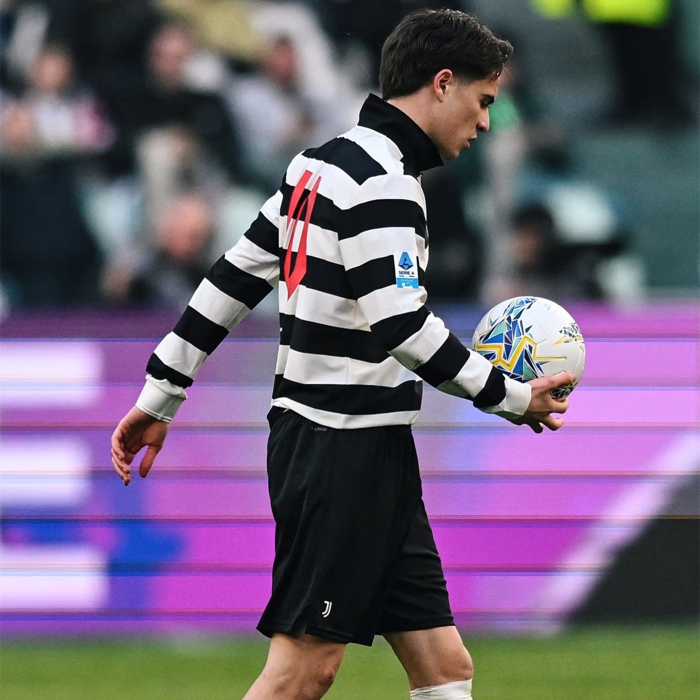 Juventus 2025/26 Fourth Away Player Version Long Sleeve Jersey #10 Yildiz detail 4