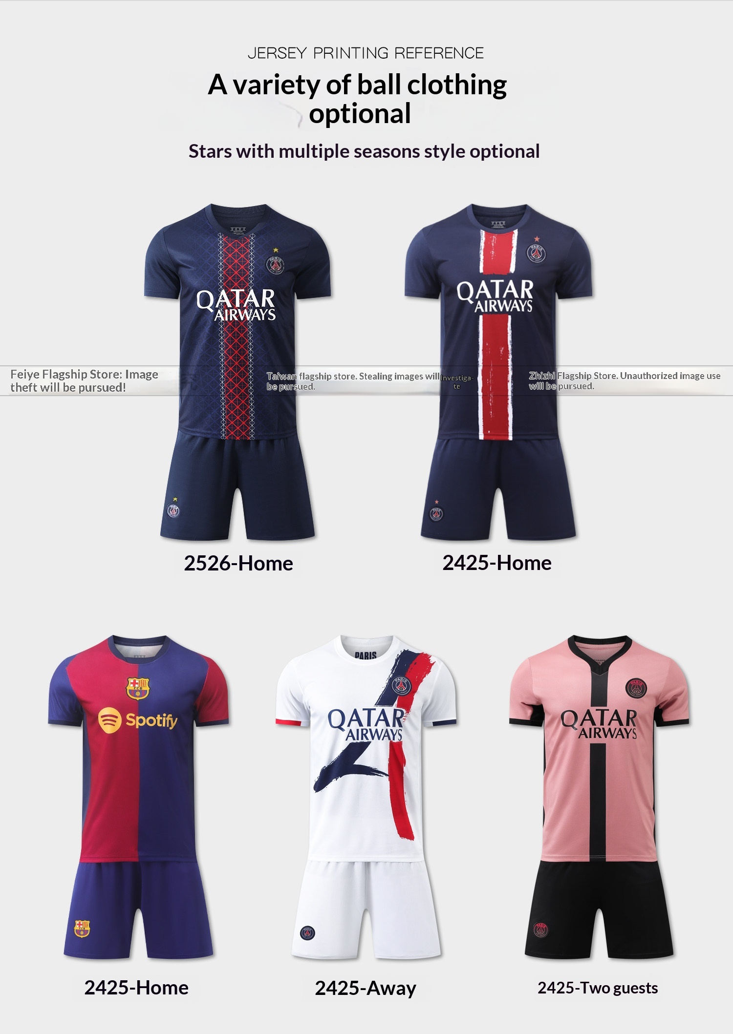 Paris Saint-Germain 2526 Mbappe Dembele Match Jersey Kit Boys Custom detail 2