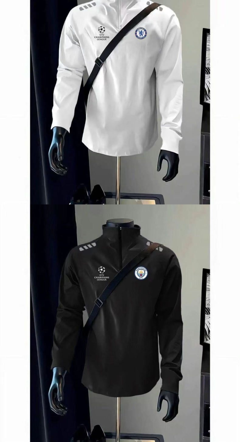 Chelsea FC Champions League Training Jersey Long Sleeve detail 4