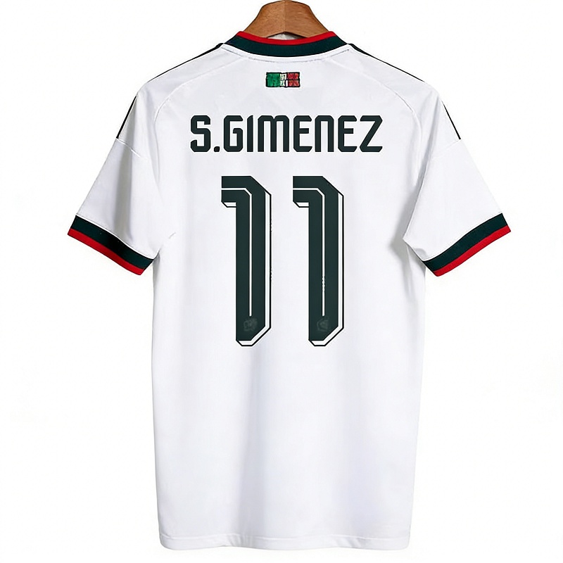 2026 Mexico Away Jersey Fan Version Kit #4 Alvarez Gimenez detail 6