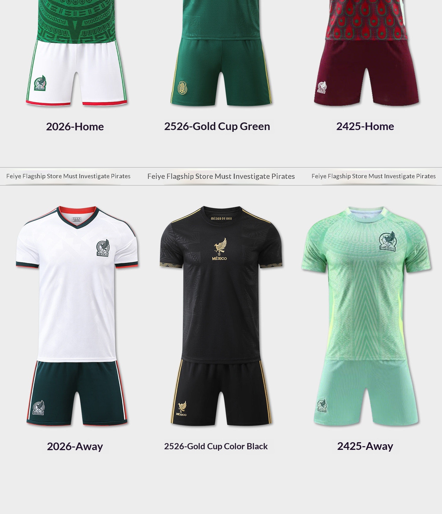 Mexico National Team 2026 World Cup Jersey Kit detail 3