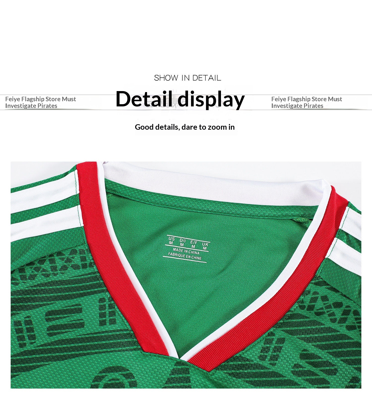 Mexico National Team 2026 World Cup Jersey Kit detail 12