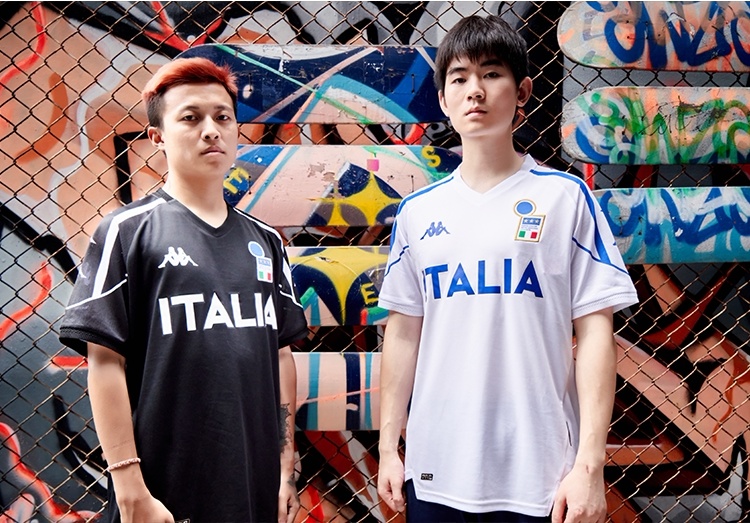 Kappa Italy Football Jersey detail 1