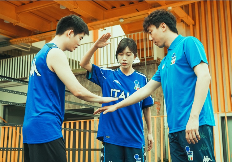 Kappa Italy Football Jersey detail 3