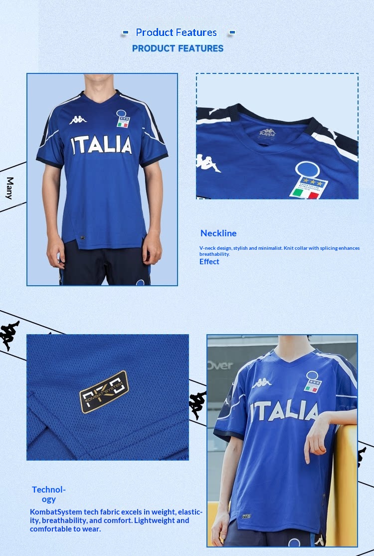 Kappa Italy Football Jersey detail 5