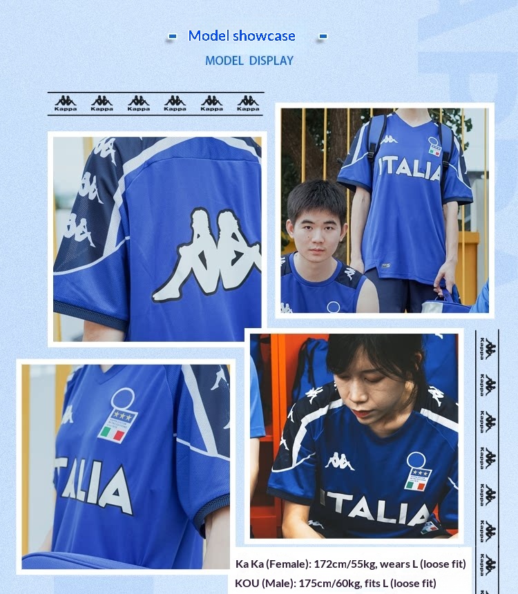 Kappa Italy Football Jersey detail 9