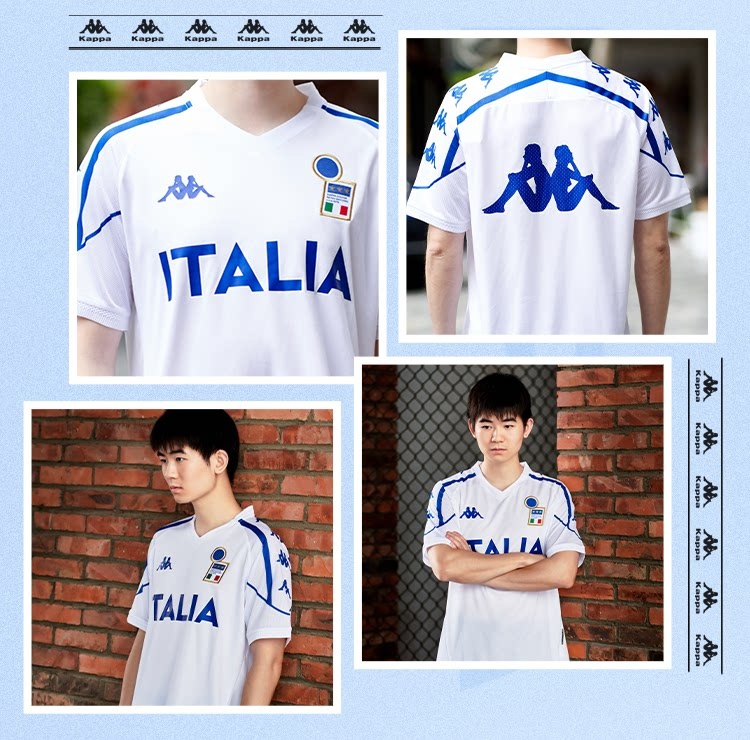 Kappa Italy Football Jersey detail 11