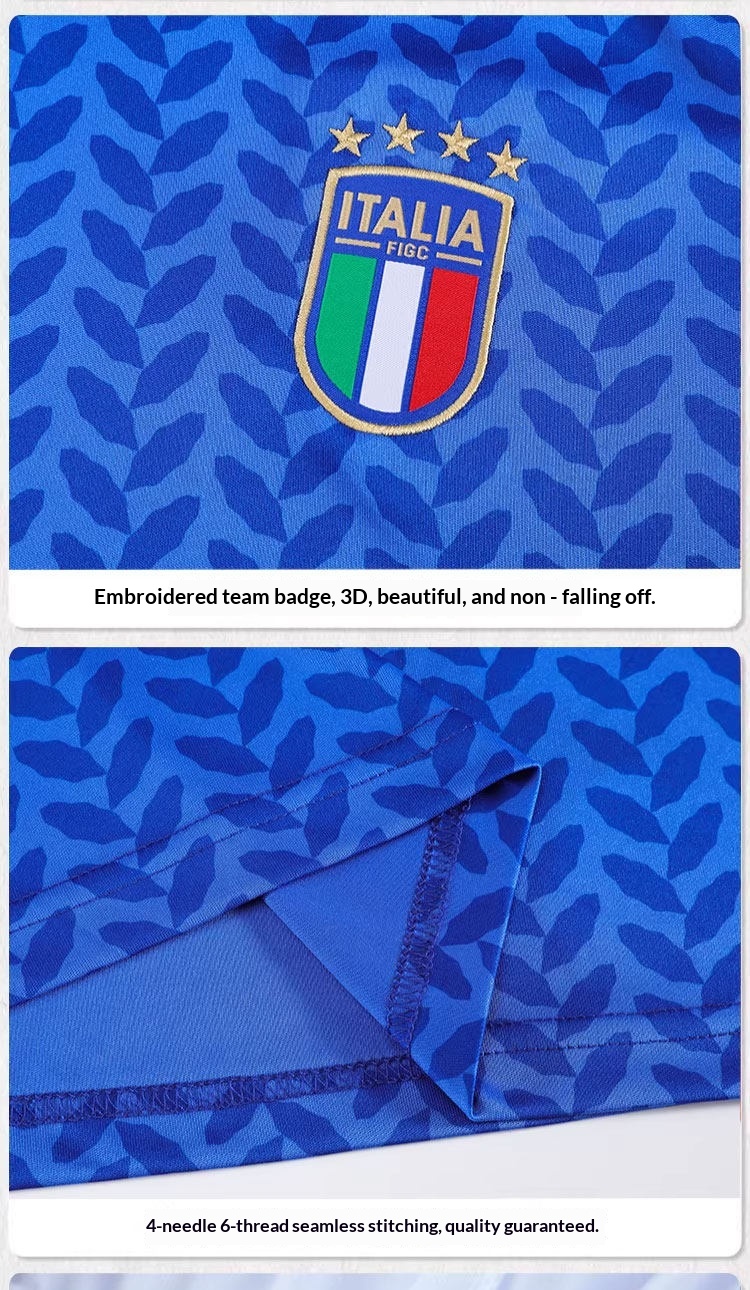 Italy National Team 2026 World Cup Home & Away Jersey Set detail 10