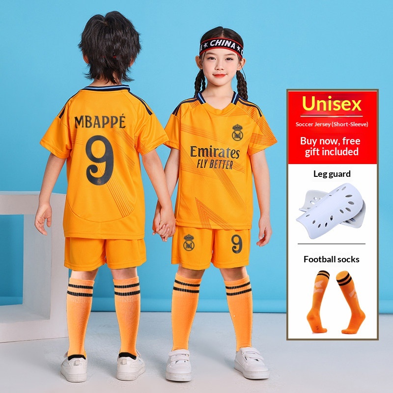 Portugal Ronaldo Argentina Messi Kids Football Jersey detail 20