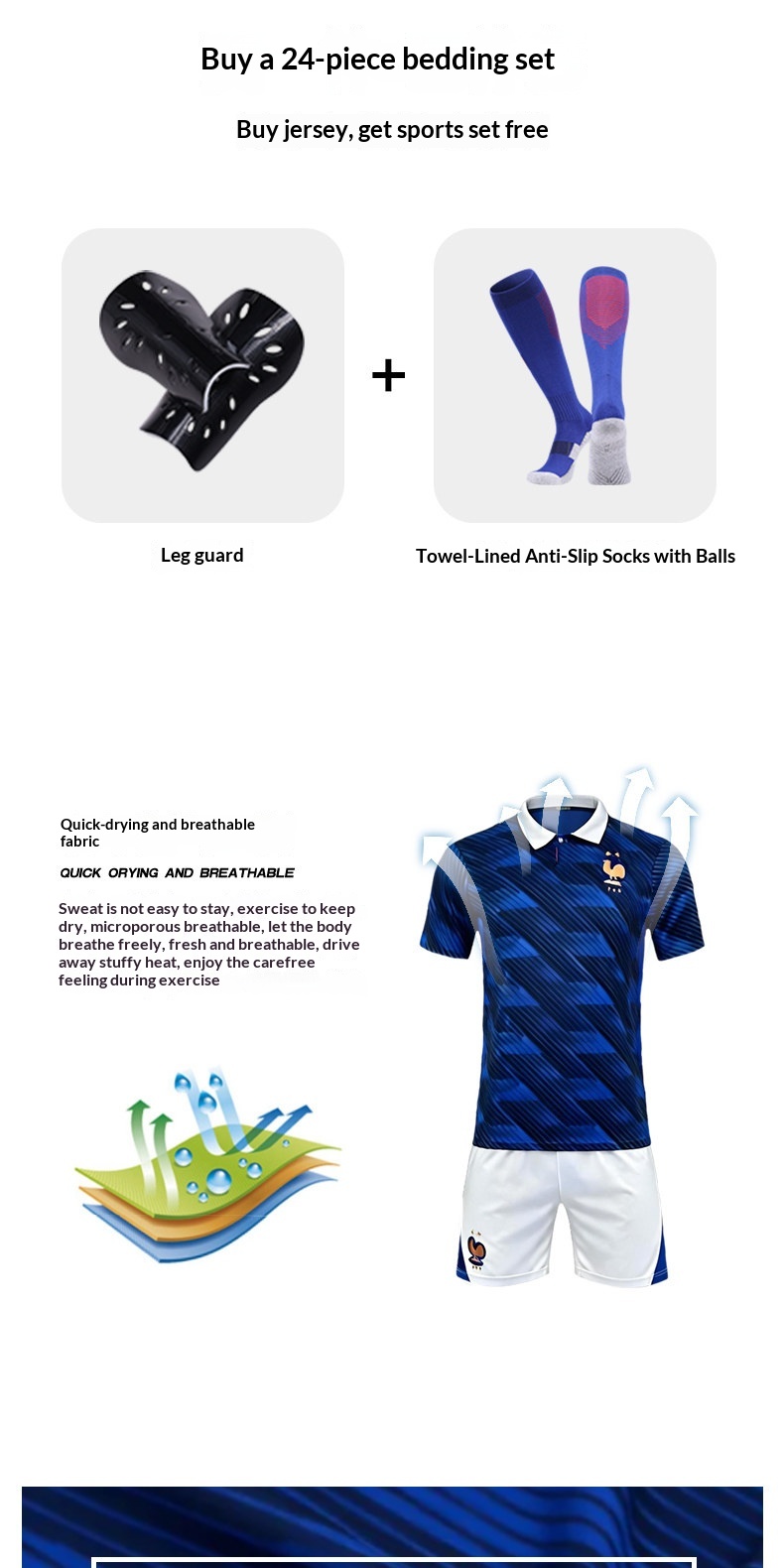 France Mbappe Jersey Shortsleeve Kit detail 4