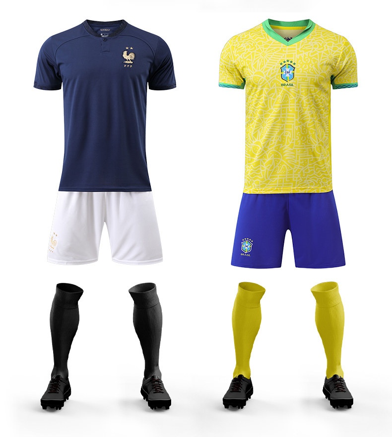 France Mbappe Jersey Shortsleeve Kit detail 9