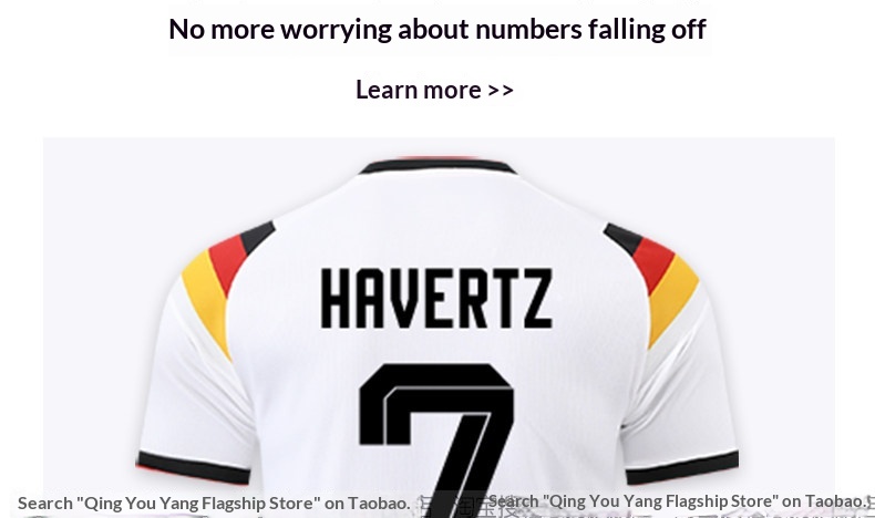 Germany 2026 World Cup Home & Away Jersey - Havertz & Muller - Adult & Youth detail 17