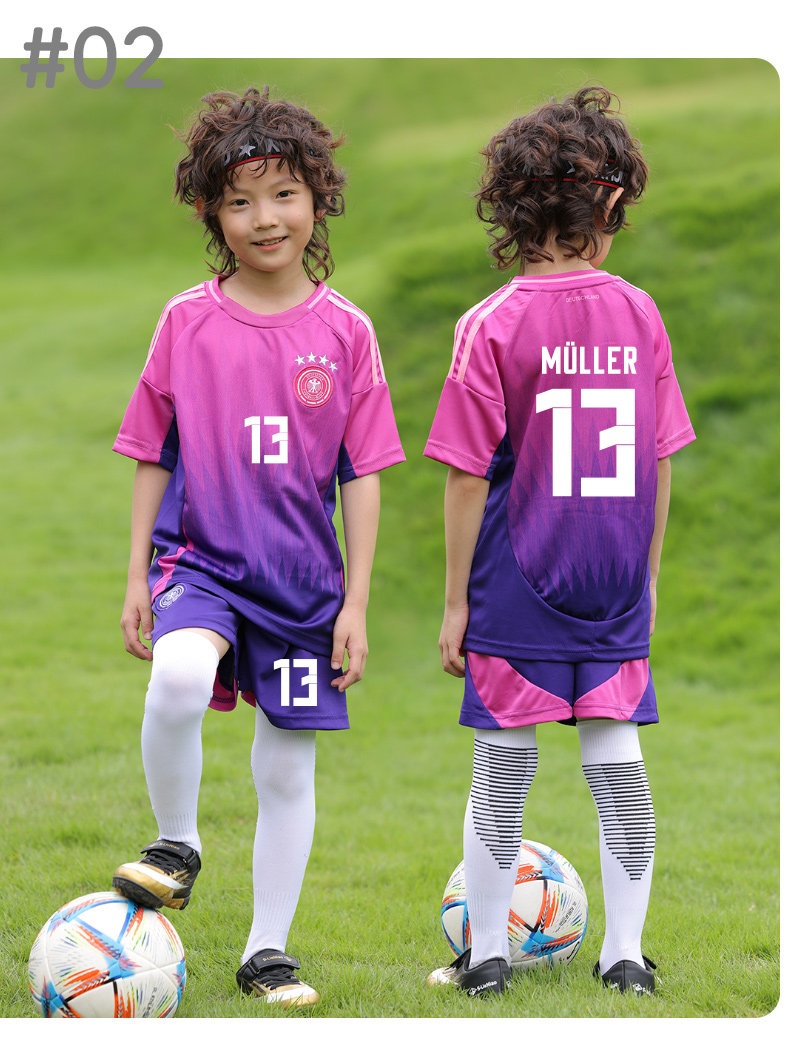Germany National Team Kids Football Jersey Set detail 12