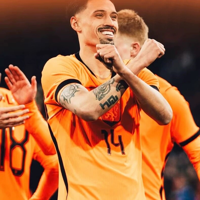 Netherlands 2026 Home Jersey - Van Dijk, Depay, Gakpo, De Jong Fan Version detail 4