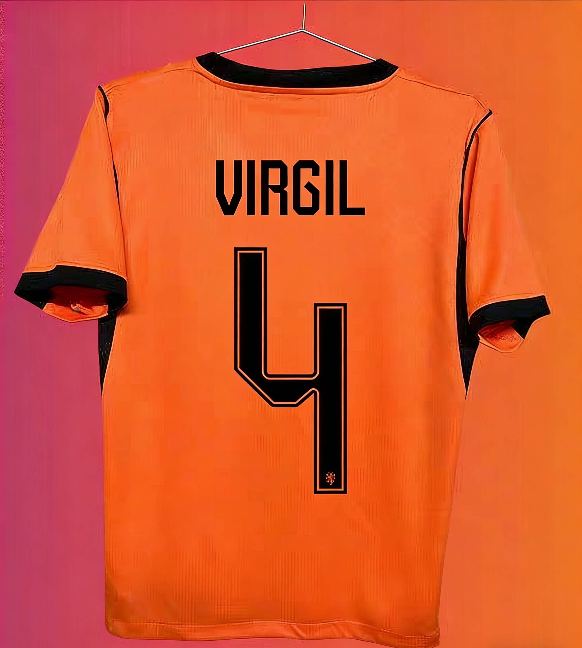 Netherlands 2026 Home Jersey - Van Dijk, Depay, Gakpo, De Jong Fan Version detail 9