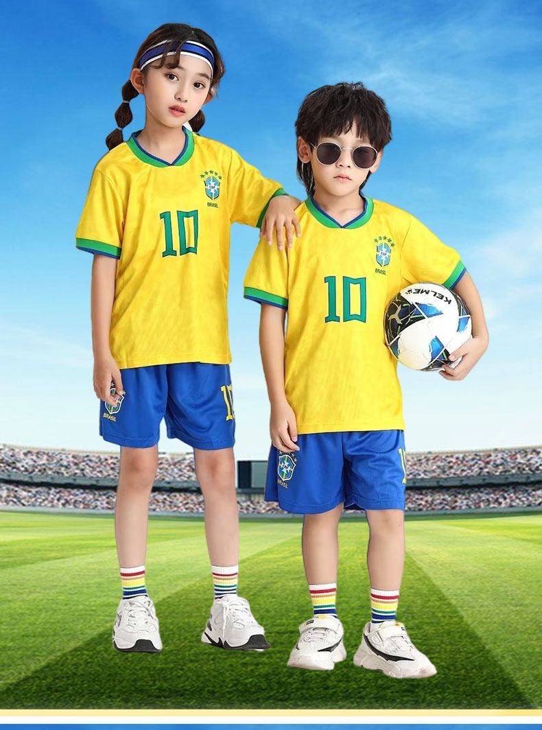 Argentina Messi #10 Youth Football Training Kit detail 14