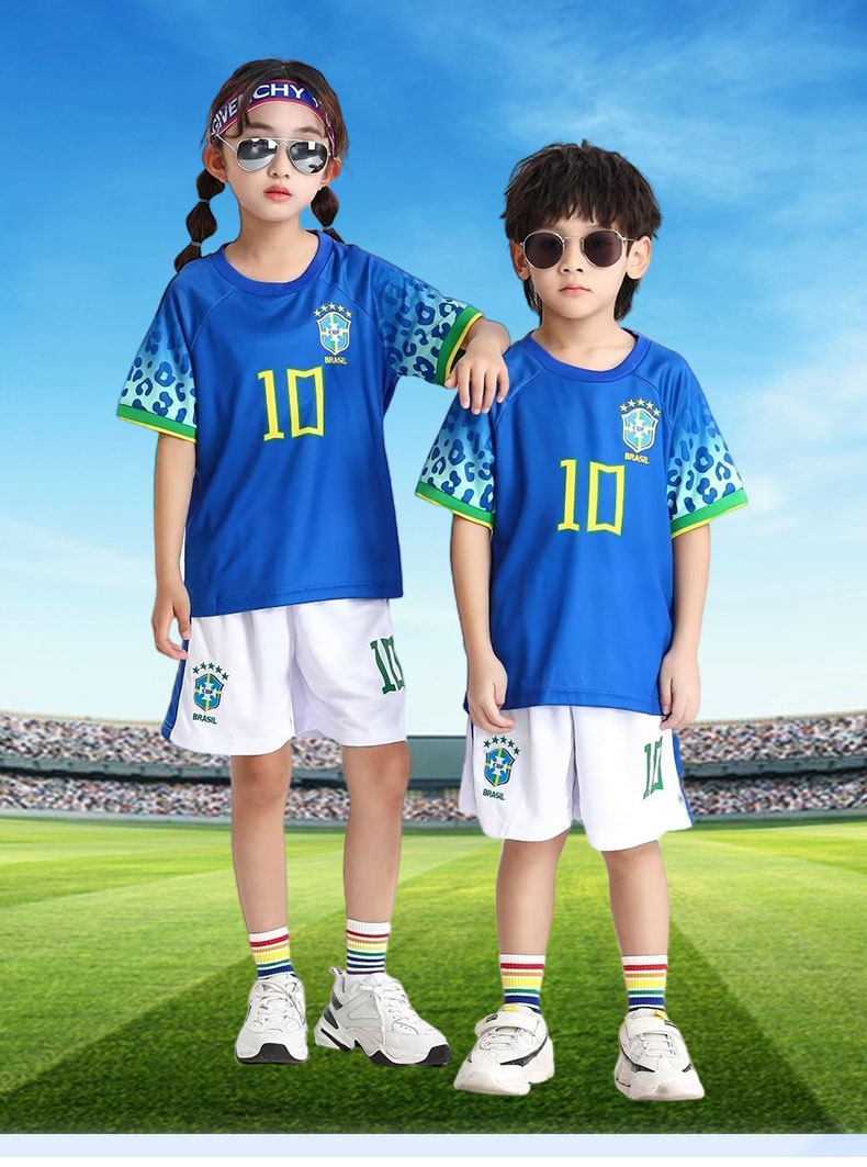 Argentina Messi #10 Youth Football Training Kit detail 15