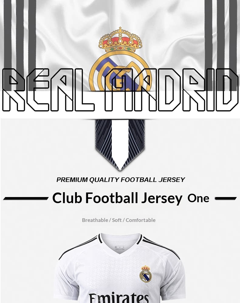 Real Madrid 2026 Kit #7 Mbappé Jersey Set for Boys detail 1