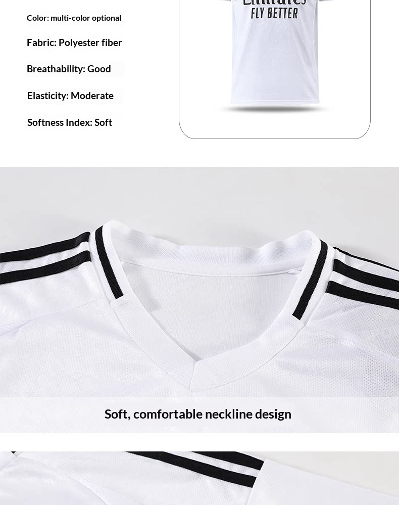 Real Madrid 2026 Kit #7 Mbappé Jersey Set for Boys detail 7