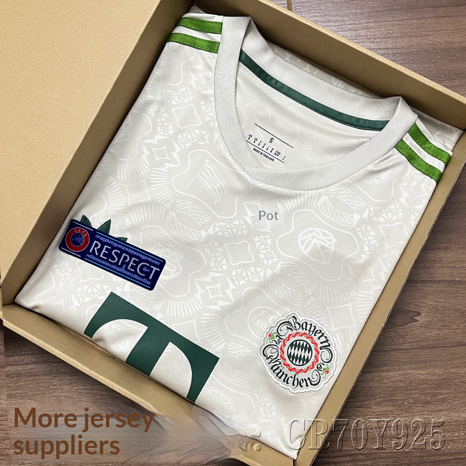 FC Bayern Oktoberfest Jersey 25/26 - Müller 25 & Kane 9 Custom Kit Set detail 6
