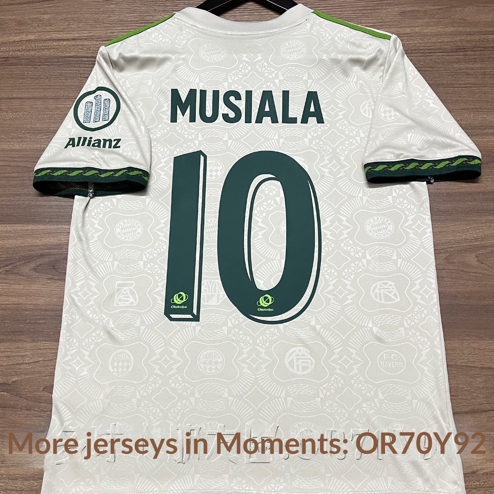 FC Bayern Oktoberfest Jersey 25/26 - Müller 25 & Kane 9 Custom Kit Set detail 12