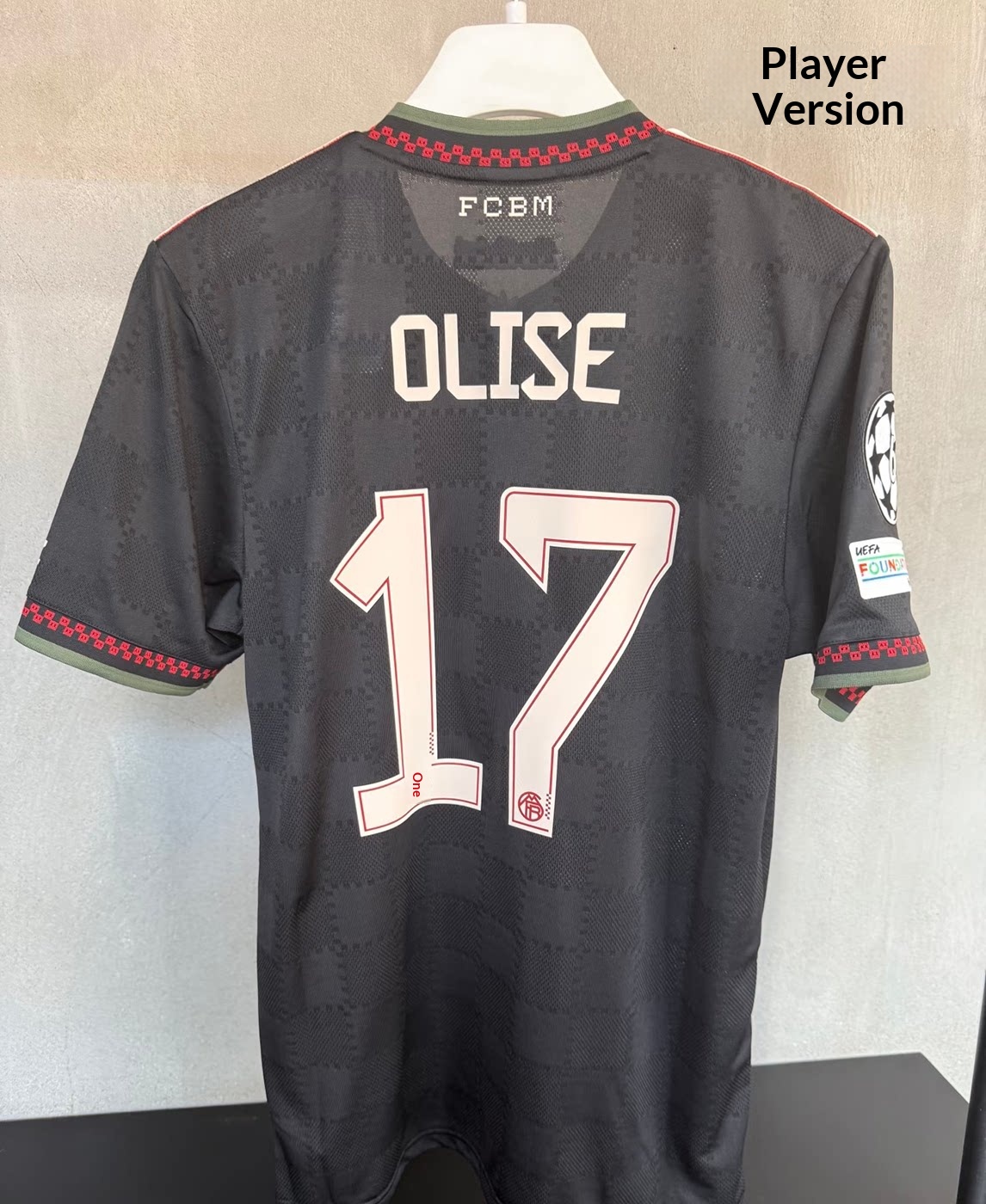 FC Bayern Munich 2526 Away Jersey - Muller, Kane, Olise, Kimmich, Musiala detail 3