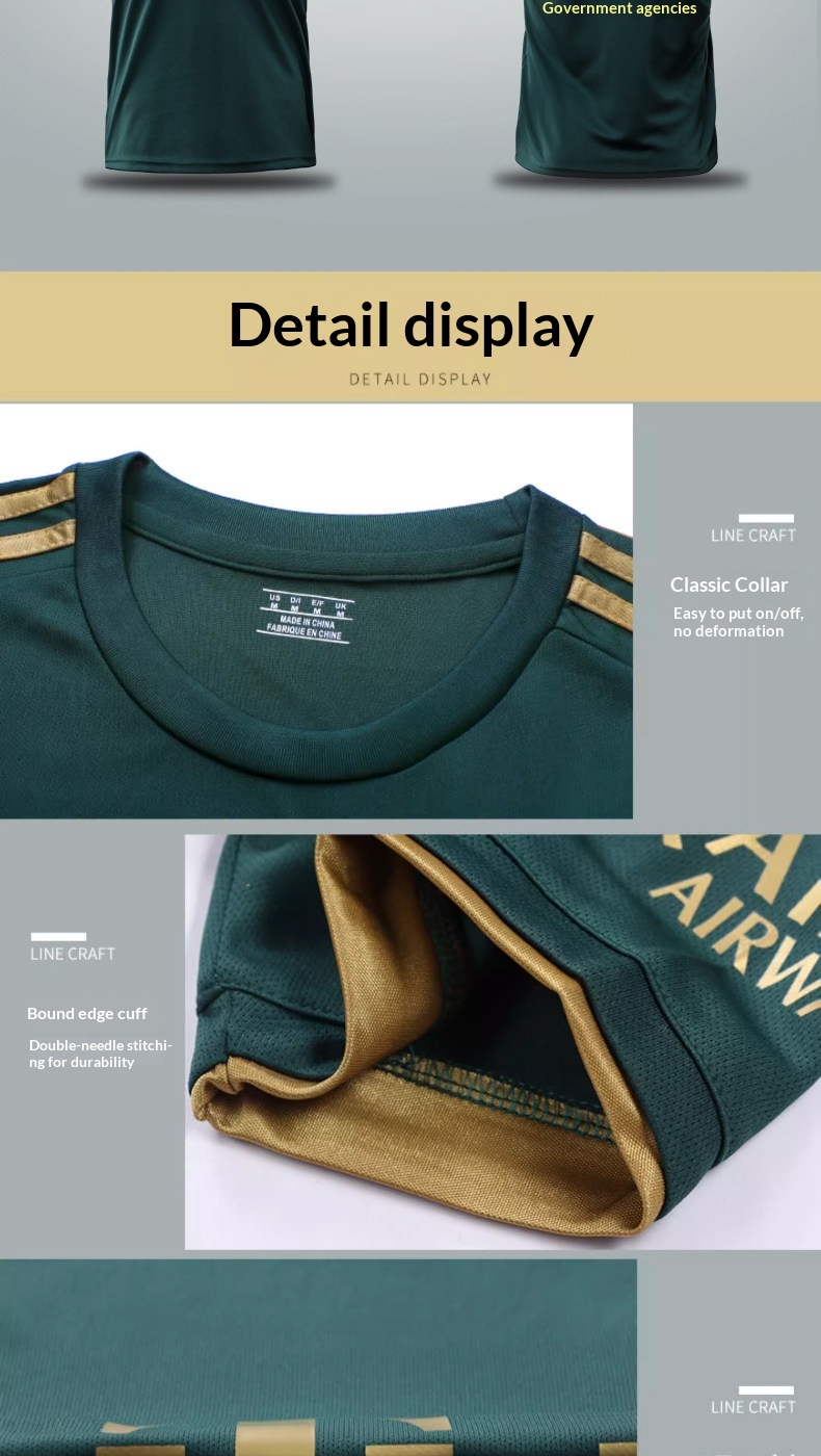 Bayern Munich Green Football Jersey Kit - Customizable Adult/Child Jersey detail 7