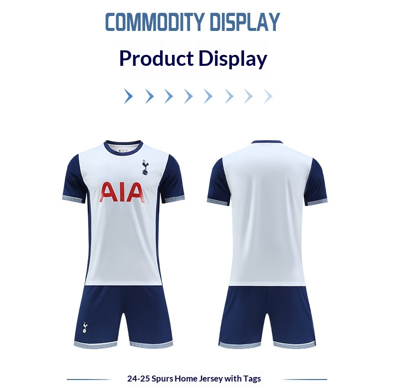 Tottenham Hotspur 24-25 Home Jersey Kit detail 9