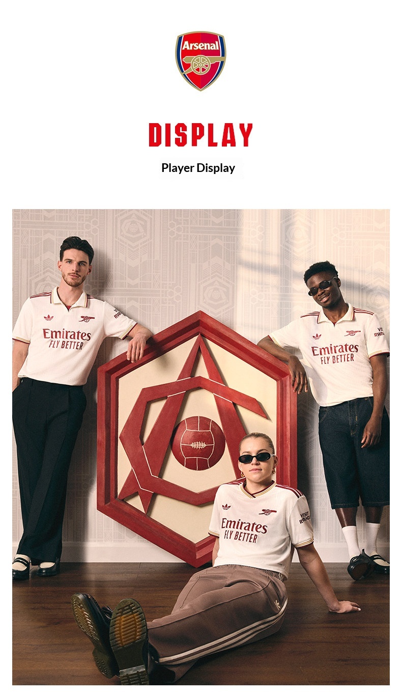 Arsenal 25/26 Away Player Jersey detail 2