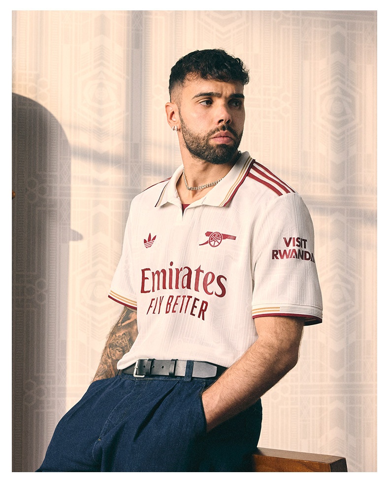 Arsenal 25/26 Away Player Jersey detail 3