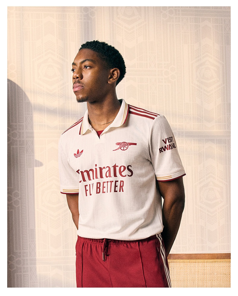 Arsenal 25/26 Away Player Jersey detail 4