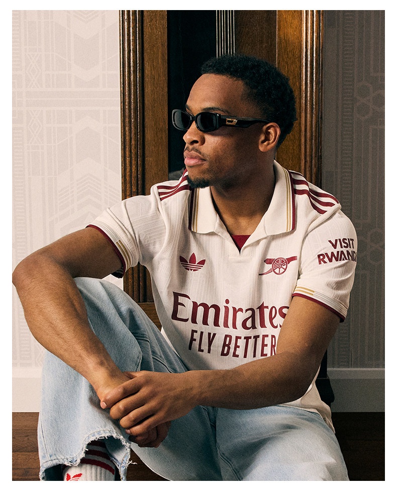 Arsenal 25/26 Away Player Jersey detail 5