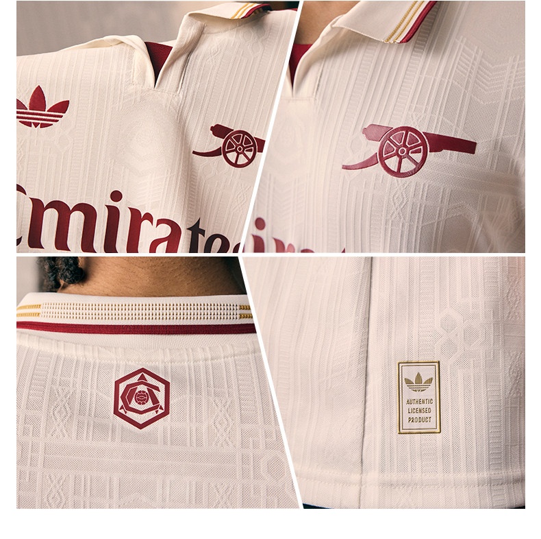 Arsenal 25/26 Away Player Jersey detail 9