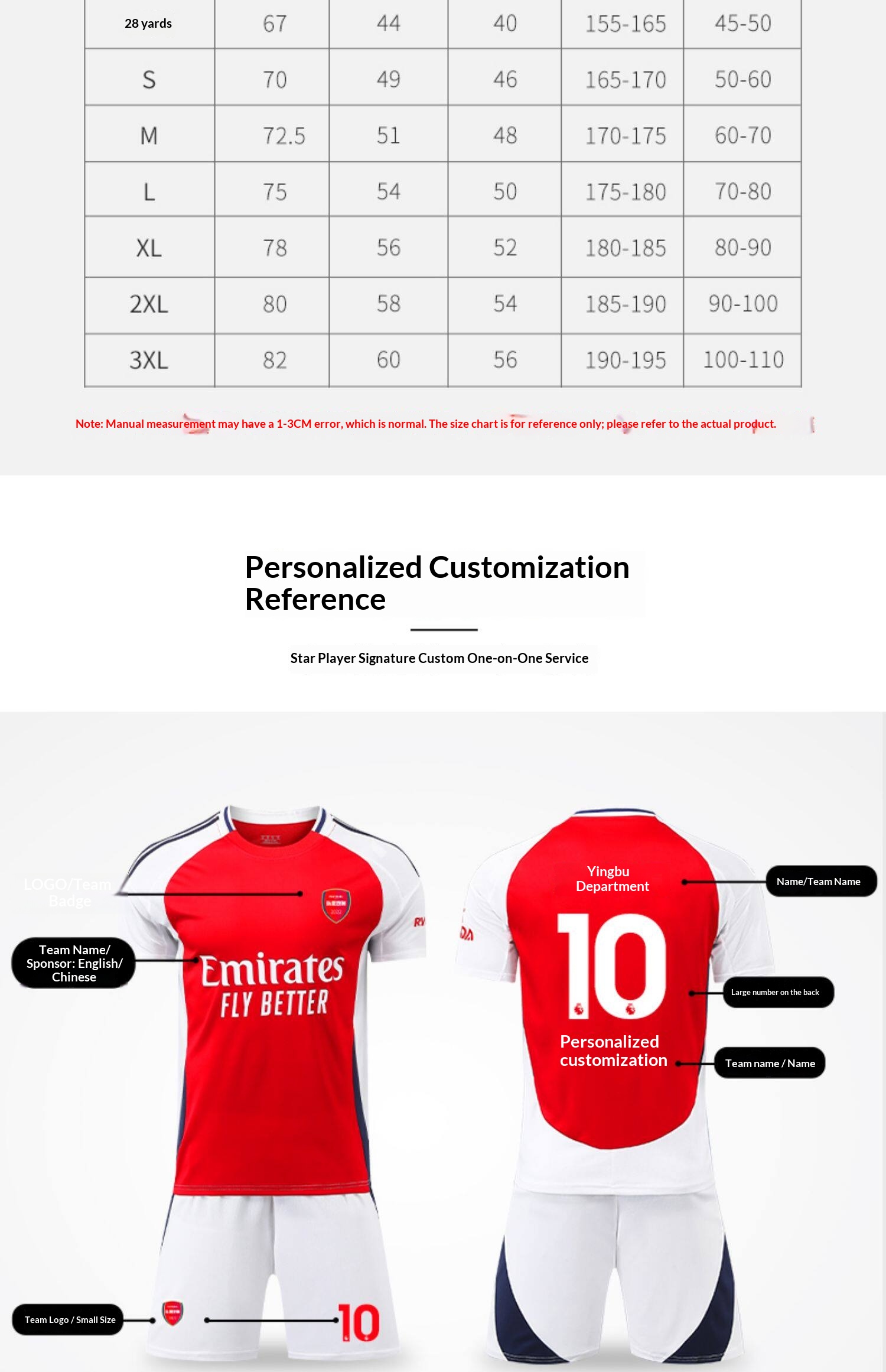 Arsenal Home & Away Jersey Kit with Odegaard - Youth Boys detail 5