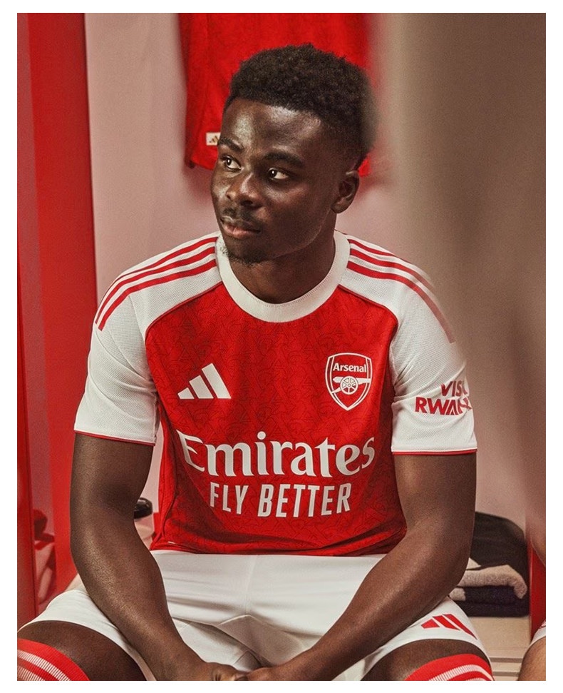 Arsenal 25/26 Home Player Jersey detail 5