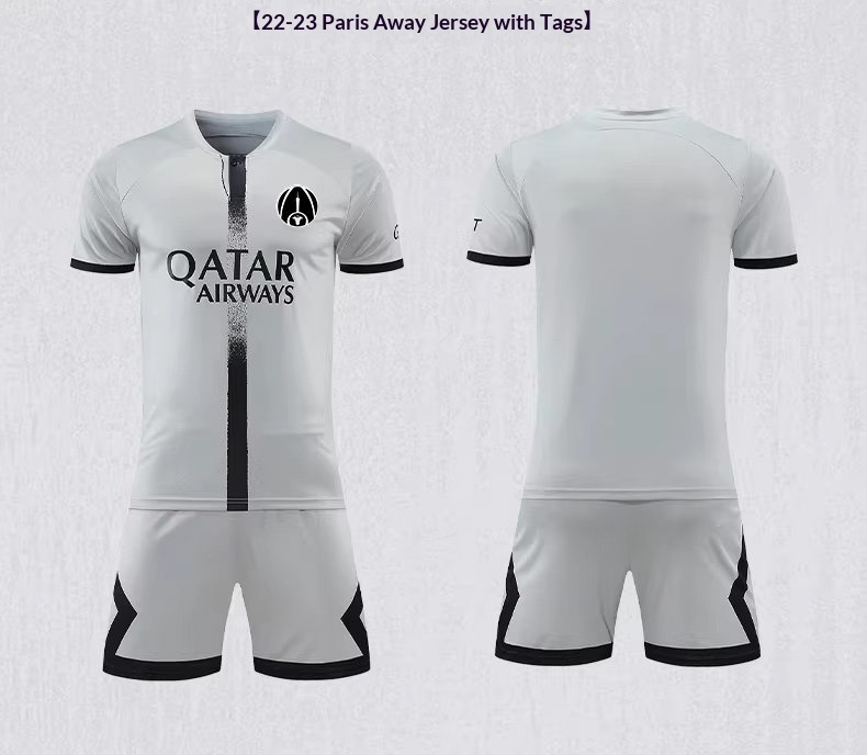 Paris Saint-Germain Mbappé Jersey Kit with Dembélé Customization detail 13