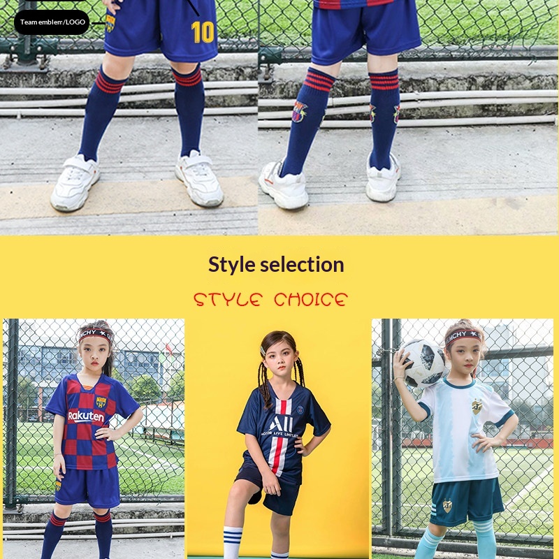 Paris Saint-Germain Kids Custom Football Jersey Kit detail 10