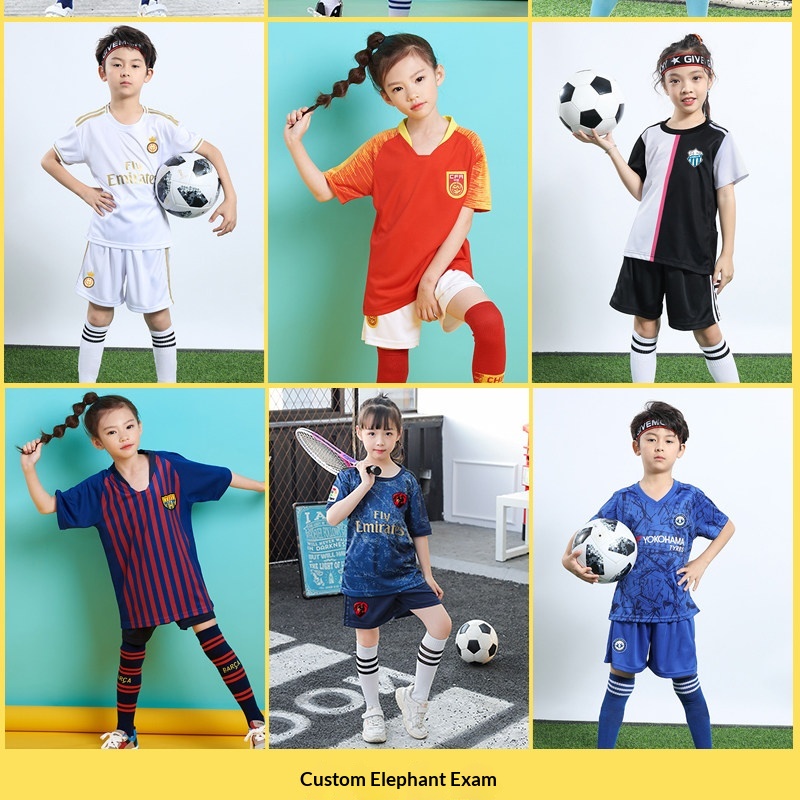 Paris Saint-Germain Kids Custom Football Jersey Kit detail 11