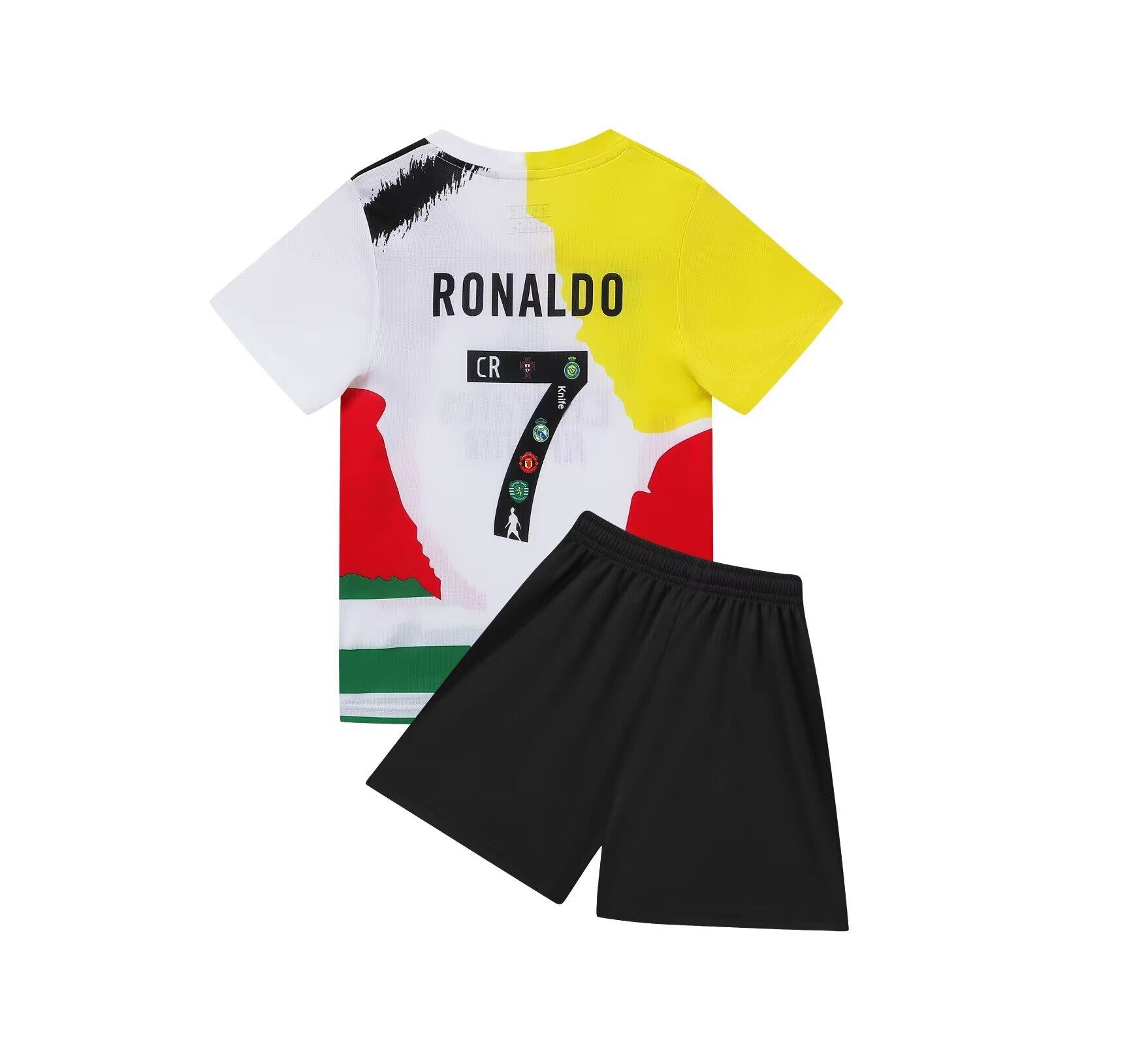 Argentina Special Edition Kids Football Kit: Messi #10 & Ronaldo #7 Jerseys detail 6