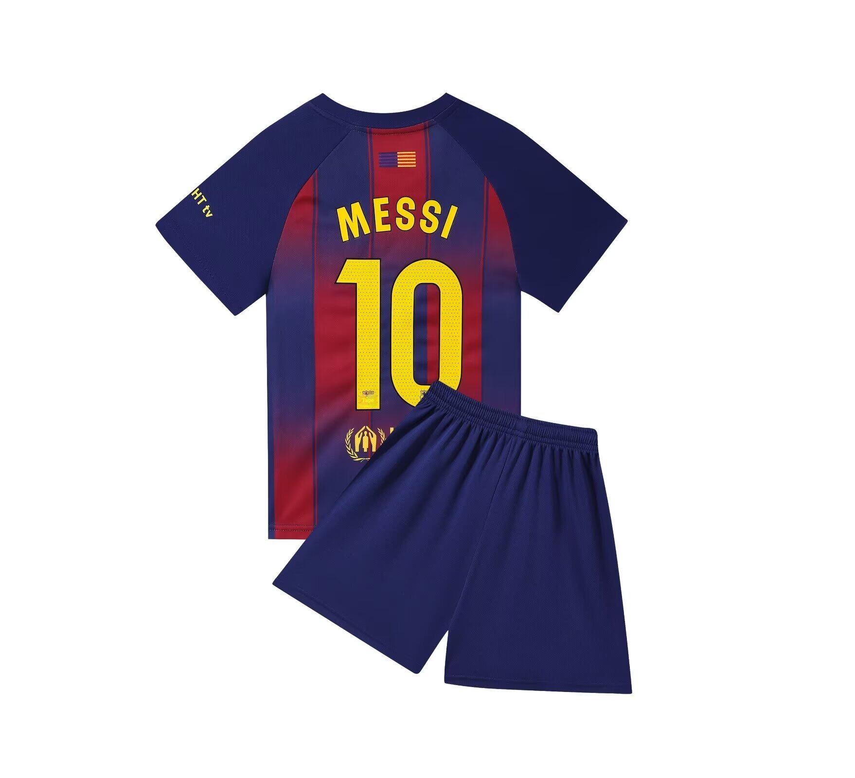 Argentina Special Edition Kids Football Kit: Messi #10 & Ronaldo #7 Jerseys detail 10
