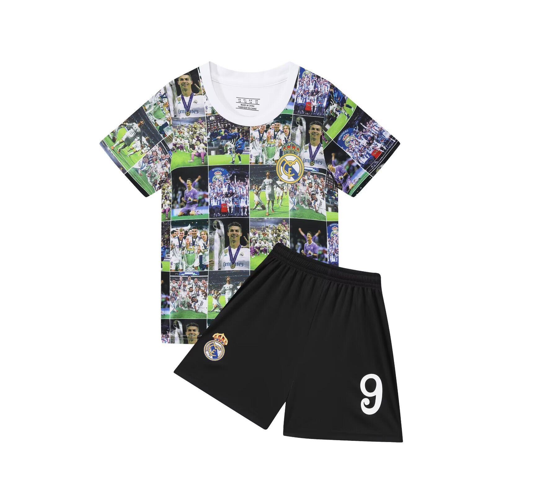 Argentina Special Edition Kids Football Kit: Messi #10 & Ronaldo #7 Jerseys detail 13