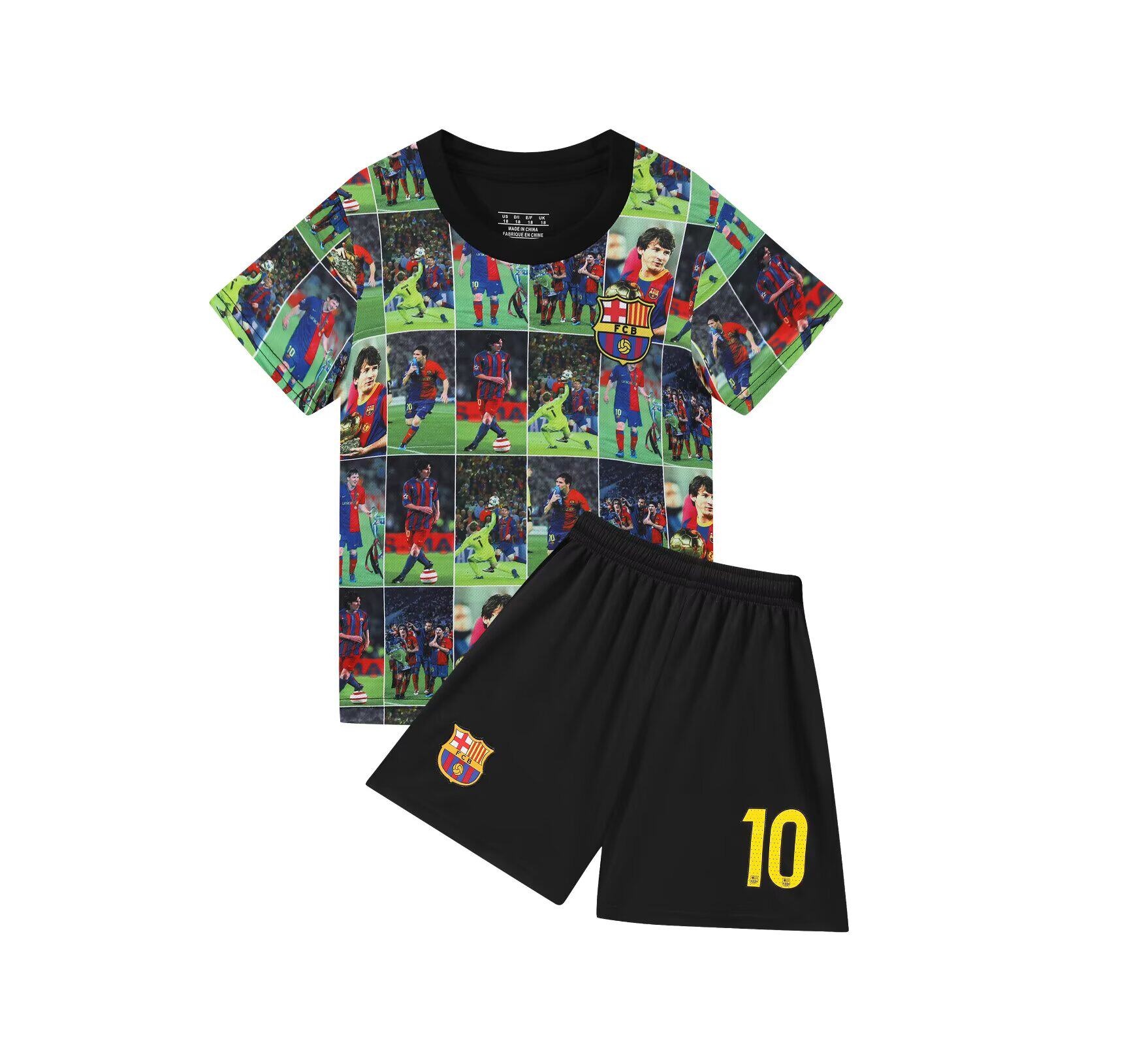Argentina Special Edition Kids Football Kit: Messi #10 & Ronaldo #7 Jerseys detail 15